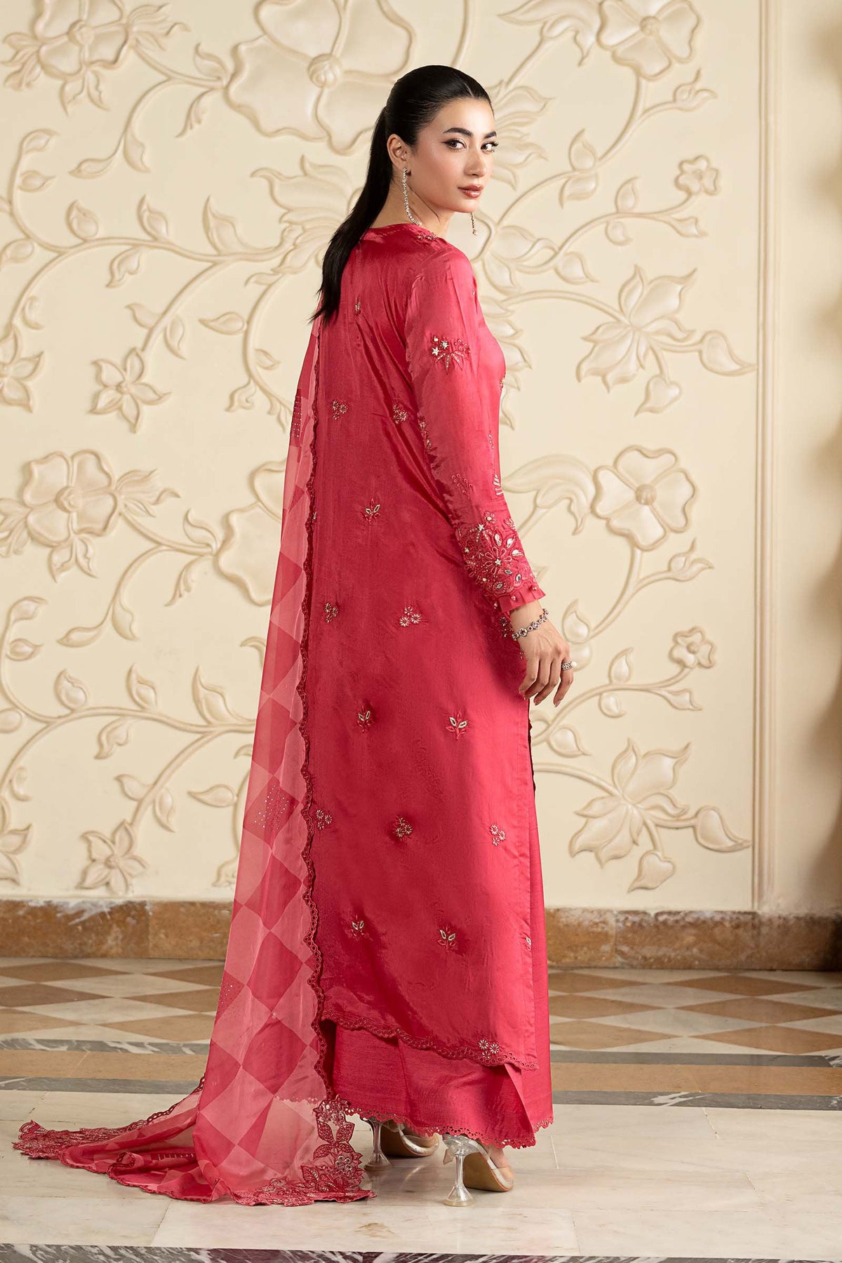 Maria B | Luxury Formals Pre Fall | SF-EA26-12-Pink