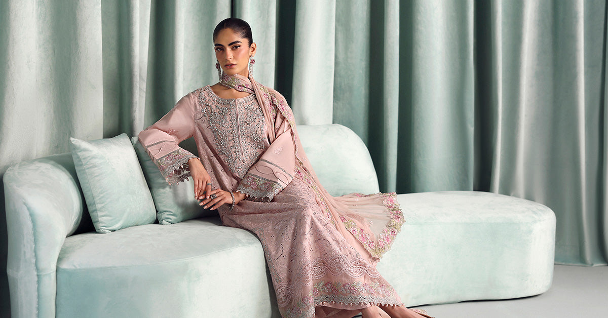 Maria B | Luxury Formals Pre Fall | SF-EA26-37-Pink