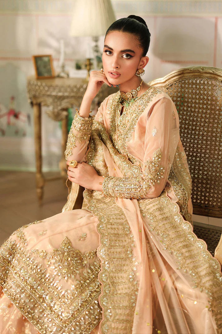 Maria B | Pre Fall Dresses | 3 Piece Embroidered Net Suit EE