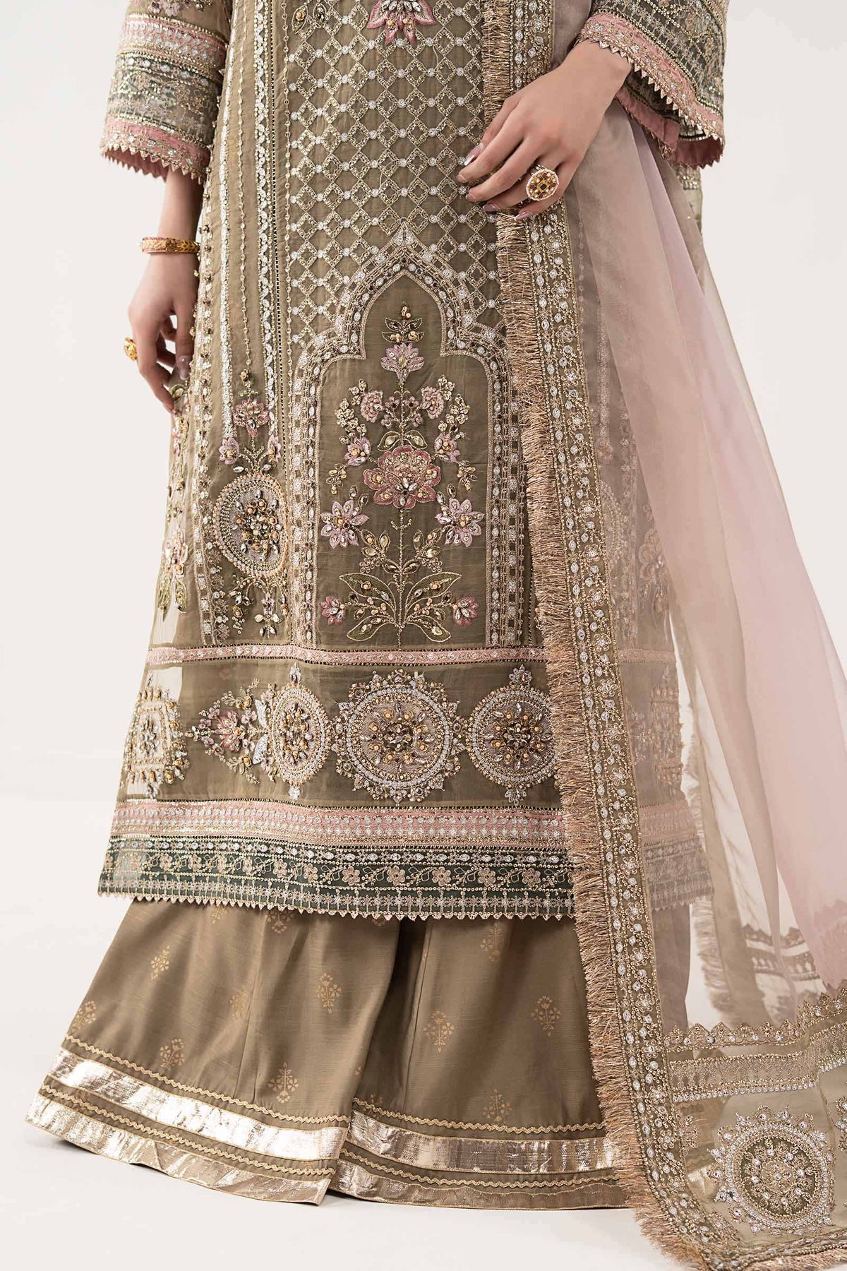 Maria B | Luxury Formals | SF-EF26-10-Coffee