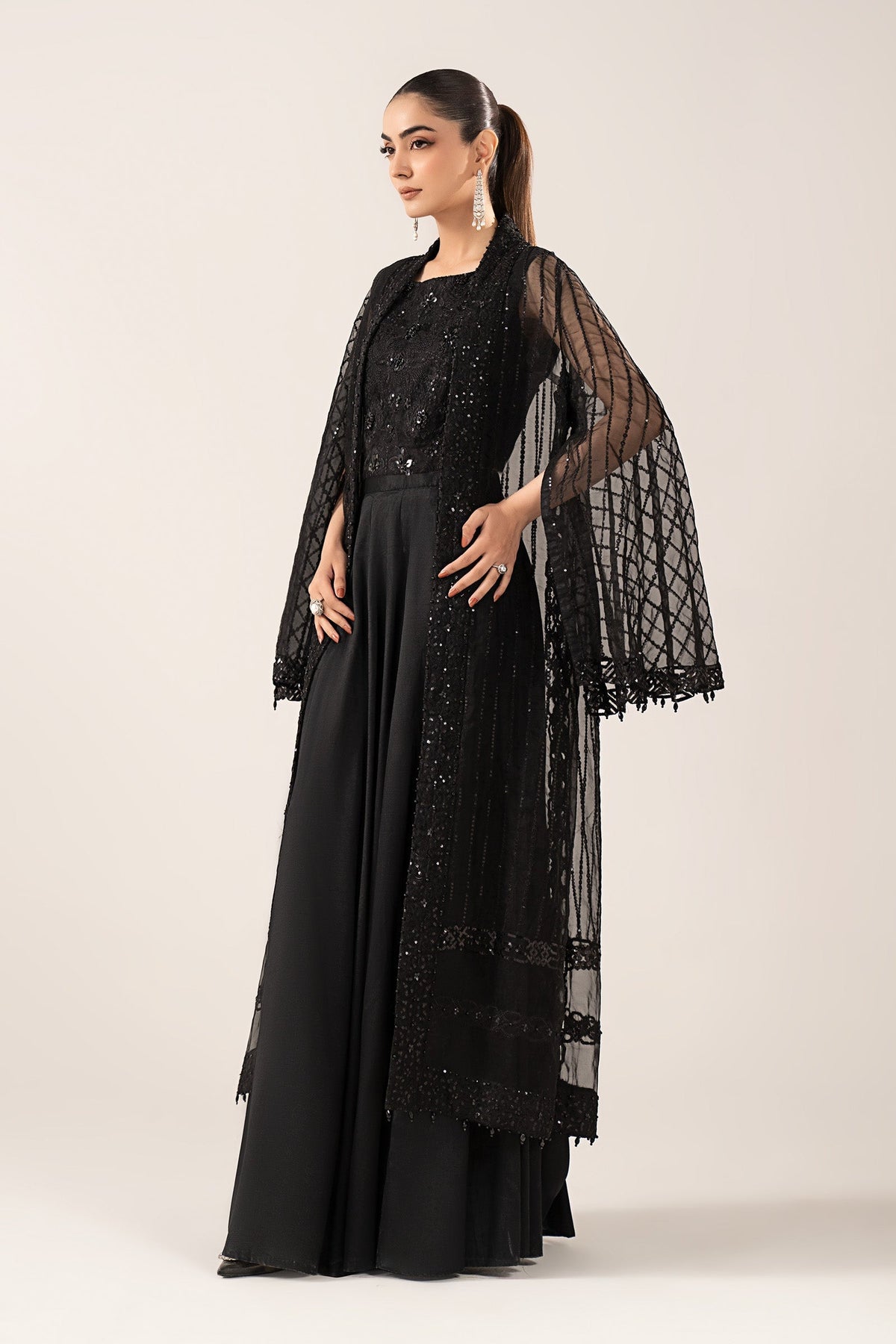Maria B | Luxury Formals | SF-EF26-12-Black