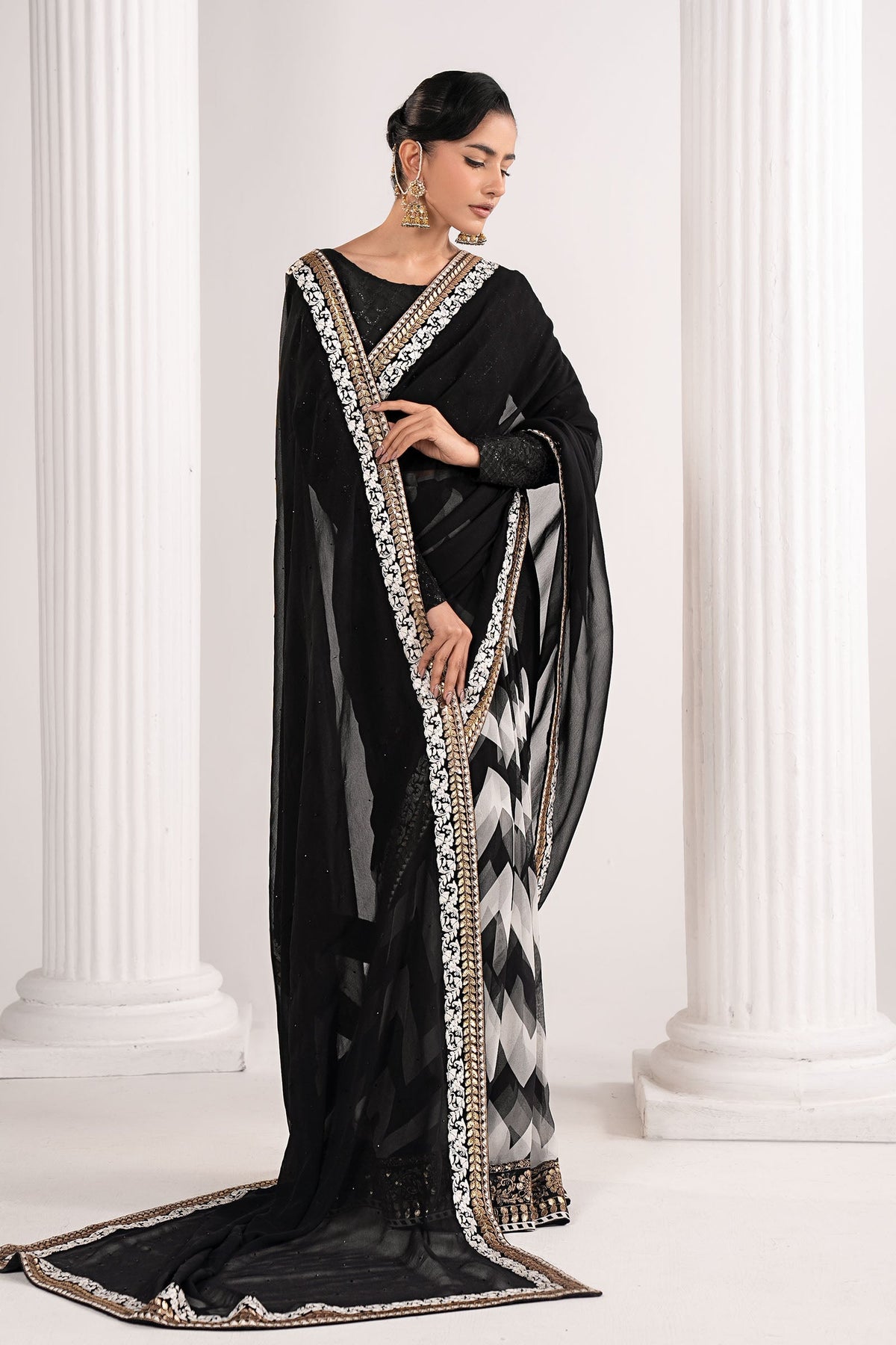 Maria B | Luxury Formals | SF-EF26-74-Black