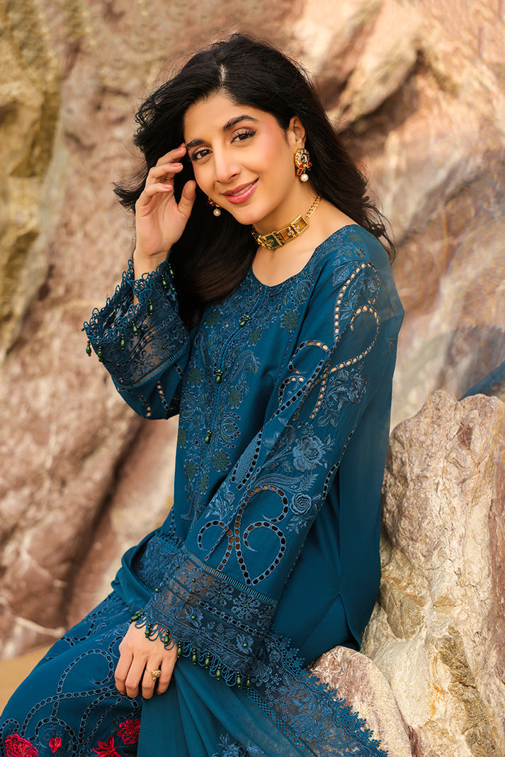 Imrozia Premium | Hania Luxury Lawn 26 | SL-104 Iswah
