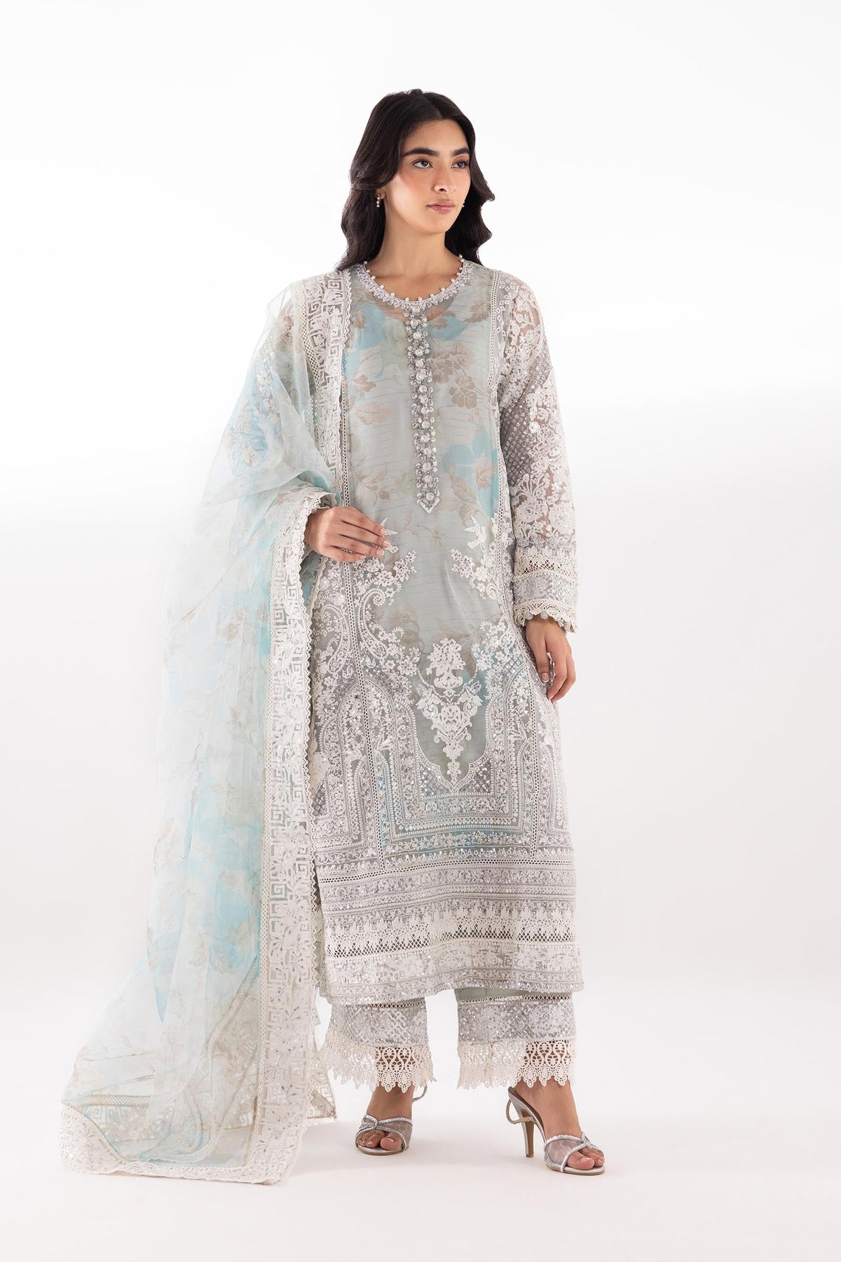 Sana Safinaz | Luxury Pret | Raw Silk Suit SC26EXE121P3