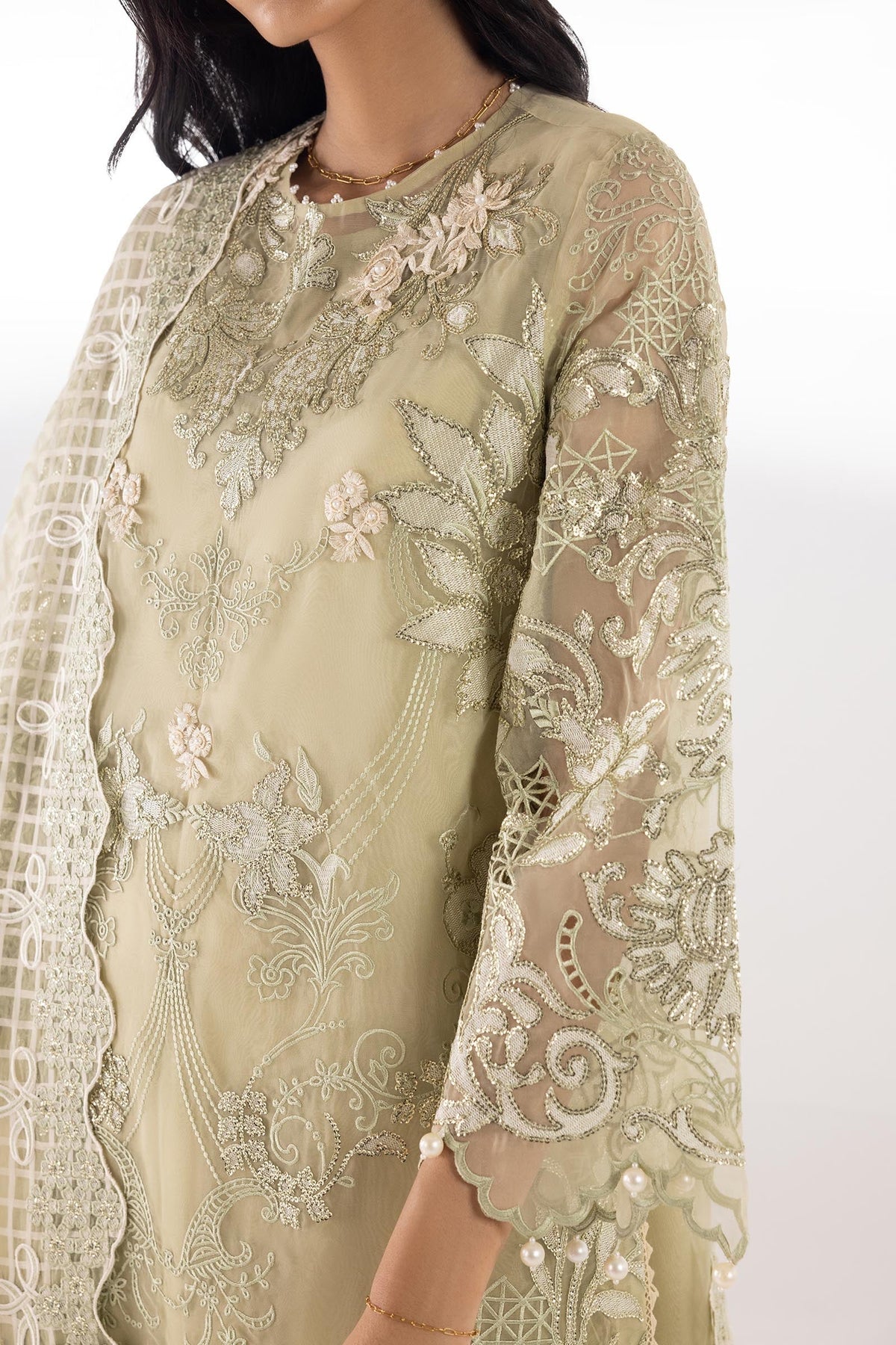 Sana Safinaz | Luxury Pret | Raw Silk Suit SC26EXE140P3