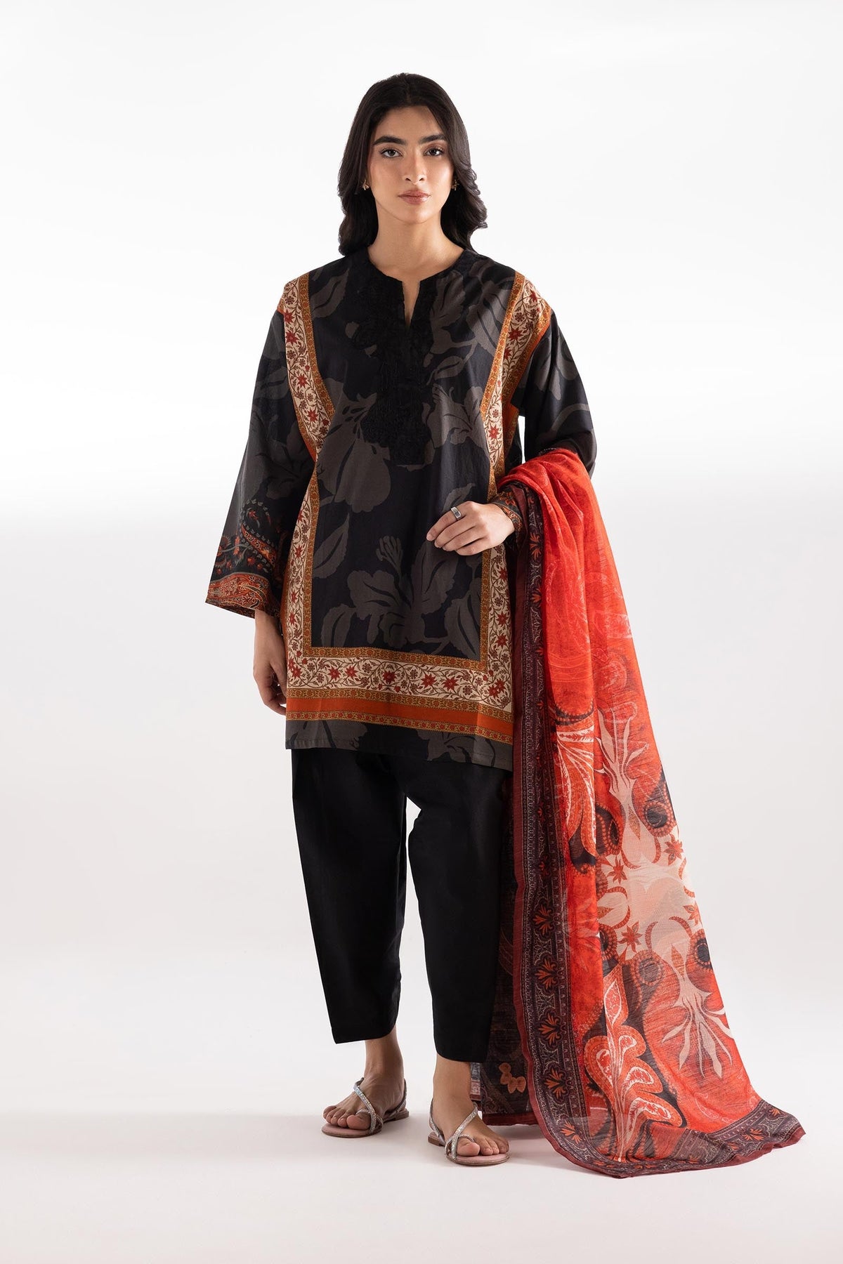 Sana Safinaz | Luxury Pret | Luxury Lawn Suit SC26MHY301AP3