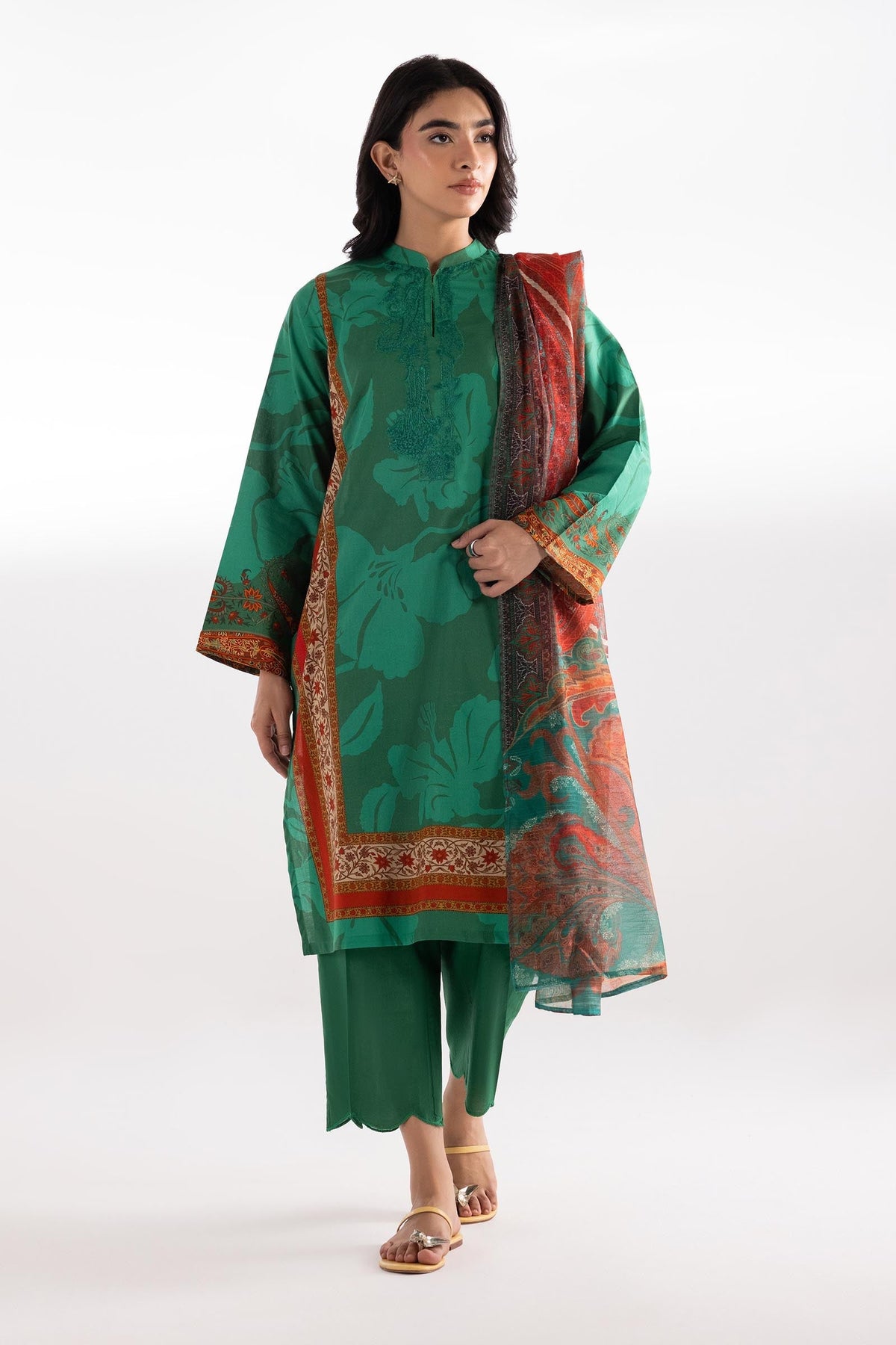 Sana Safinaz | Luxury Pret | Luxury Lawn Suit SC26MHY301BP3