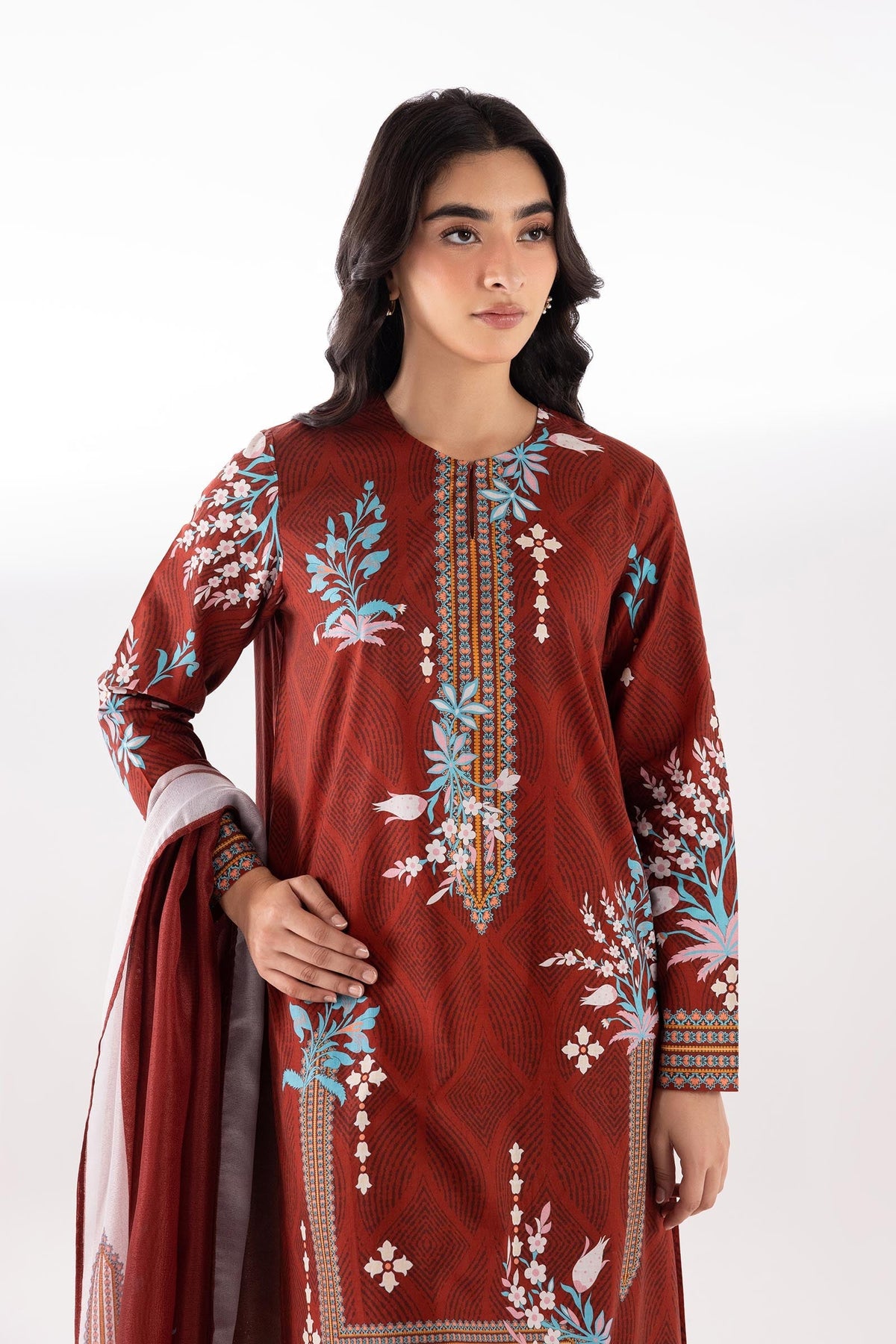Sana Safinaz | Luxury Pret | Luxury Lawn Suit SC26MHY302AP3