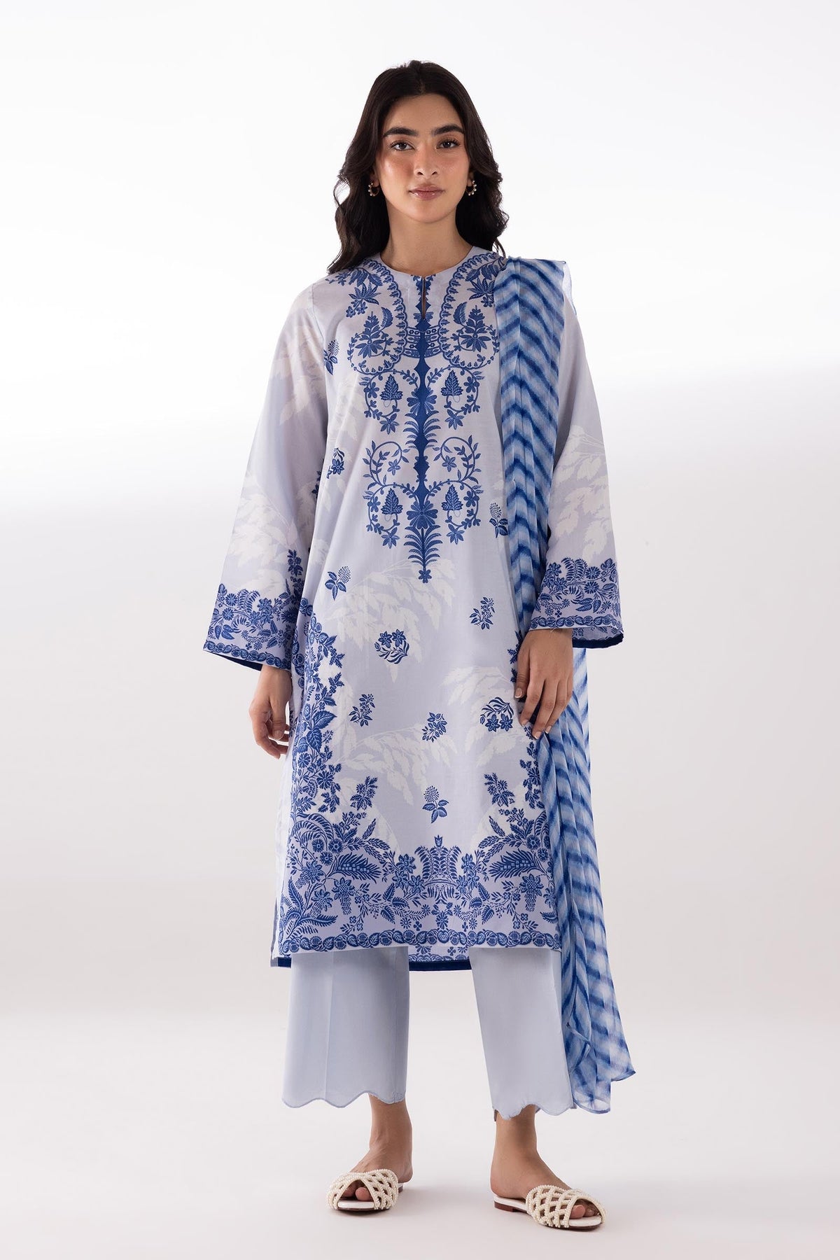 Sana Safinaz | Luxury Pret | Luxury Lawn Suit SC26MHY303BP3