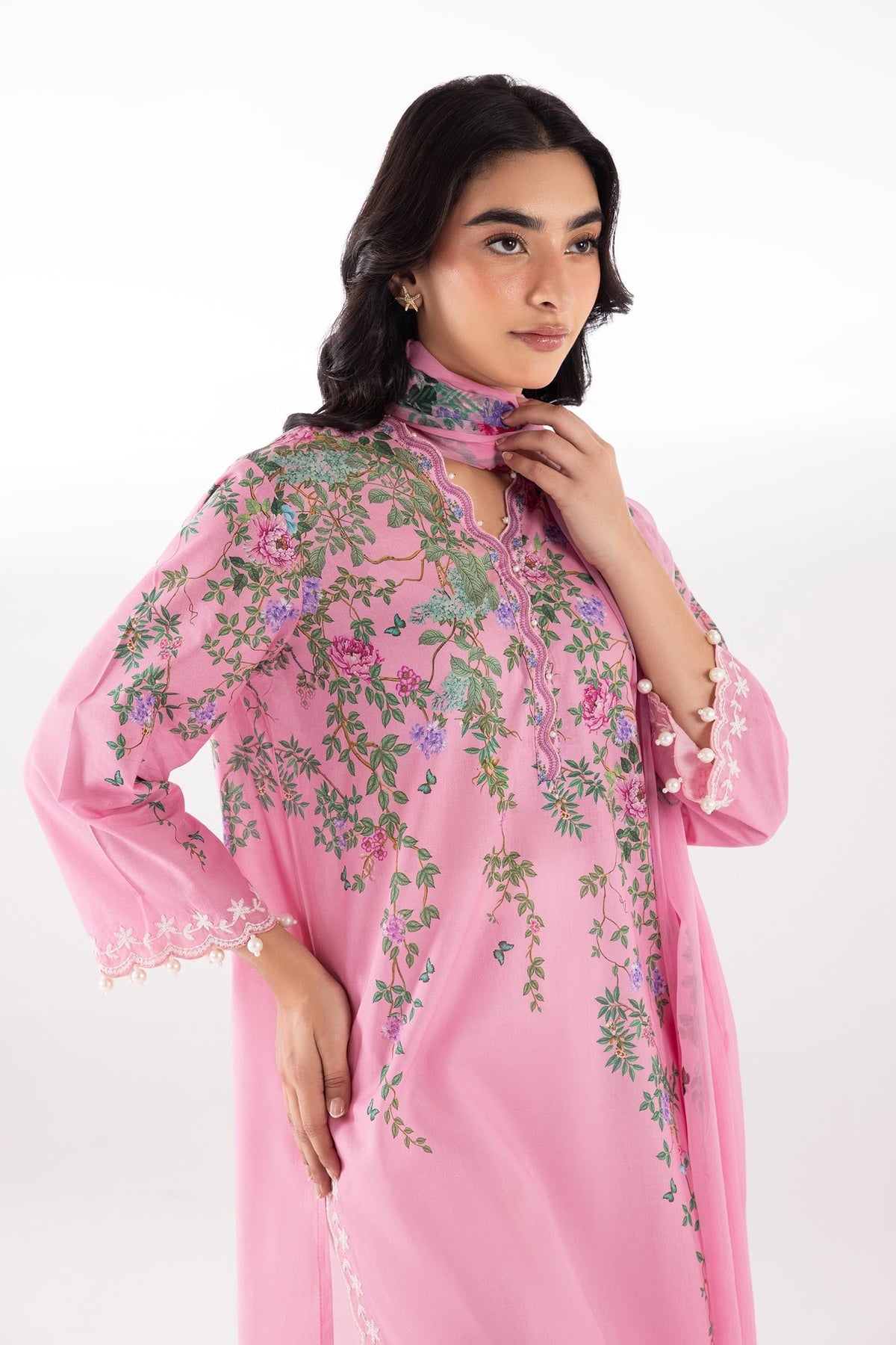 Sana Safinaz | Luxury Pret | Muzlin Lawn Suit SC26MUZ202AP3