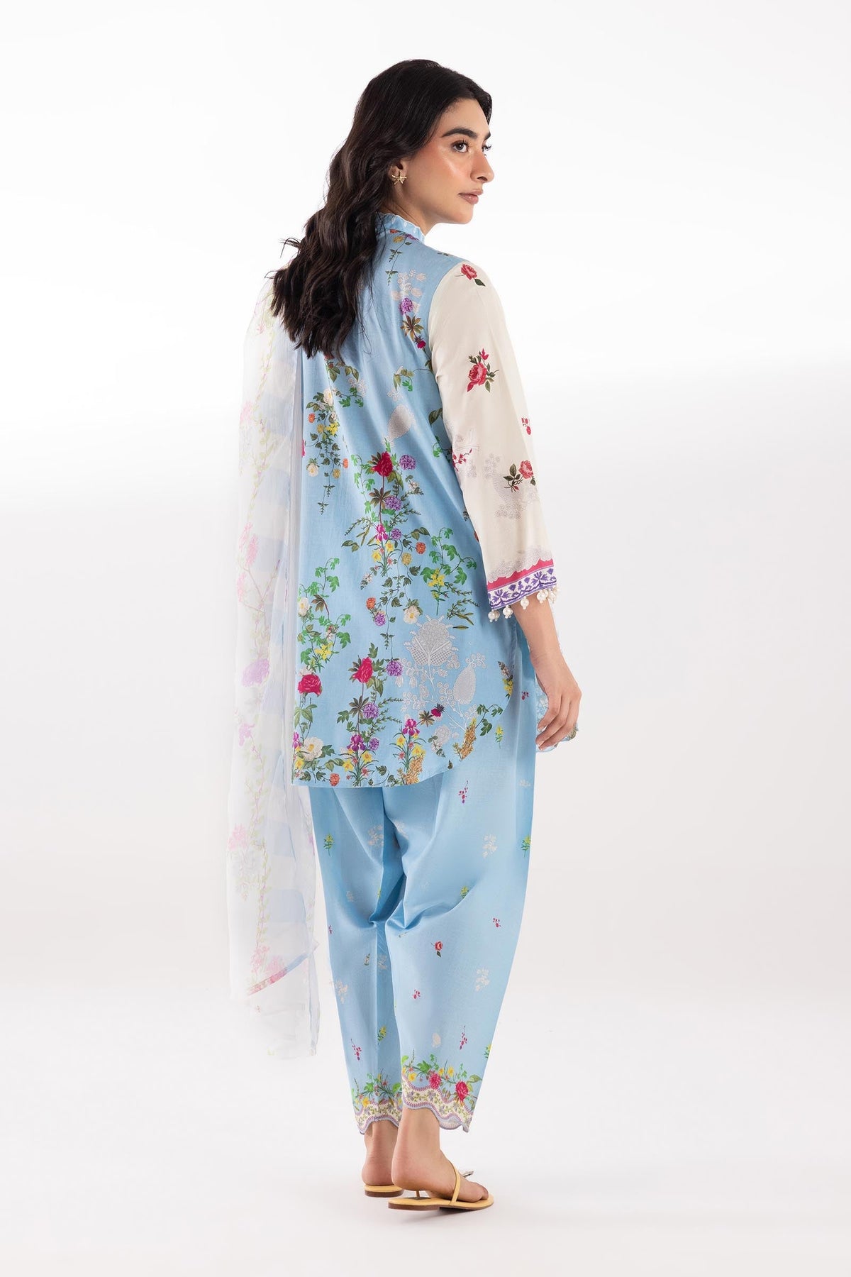 Sana Safinaz | Luxury Pret | Muzlin Lawn Suit SC26MUZ203BP3