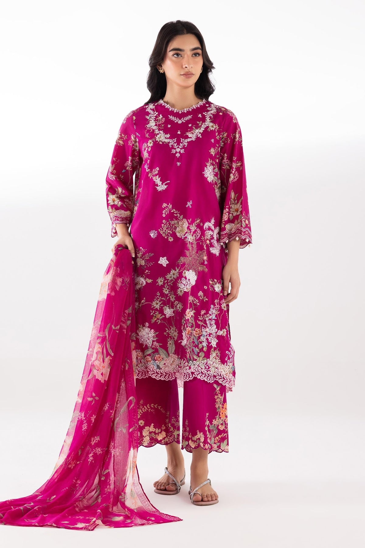Sana Safinaz | Luxury Pret | Muzlin Lawn Suit SC26MUZ208AP3