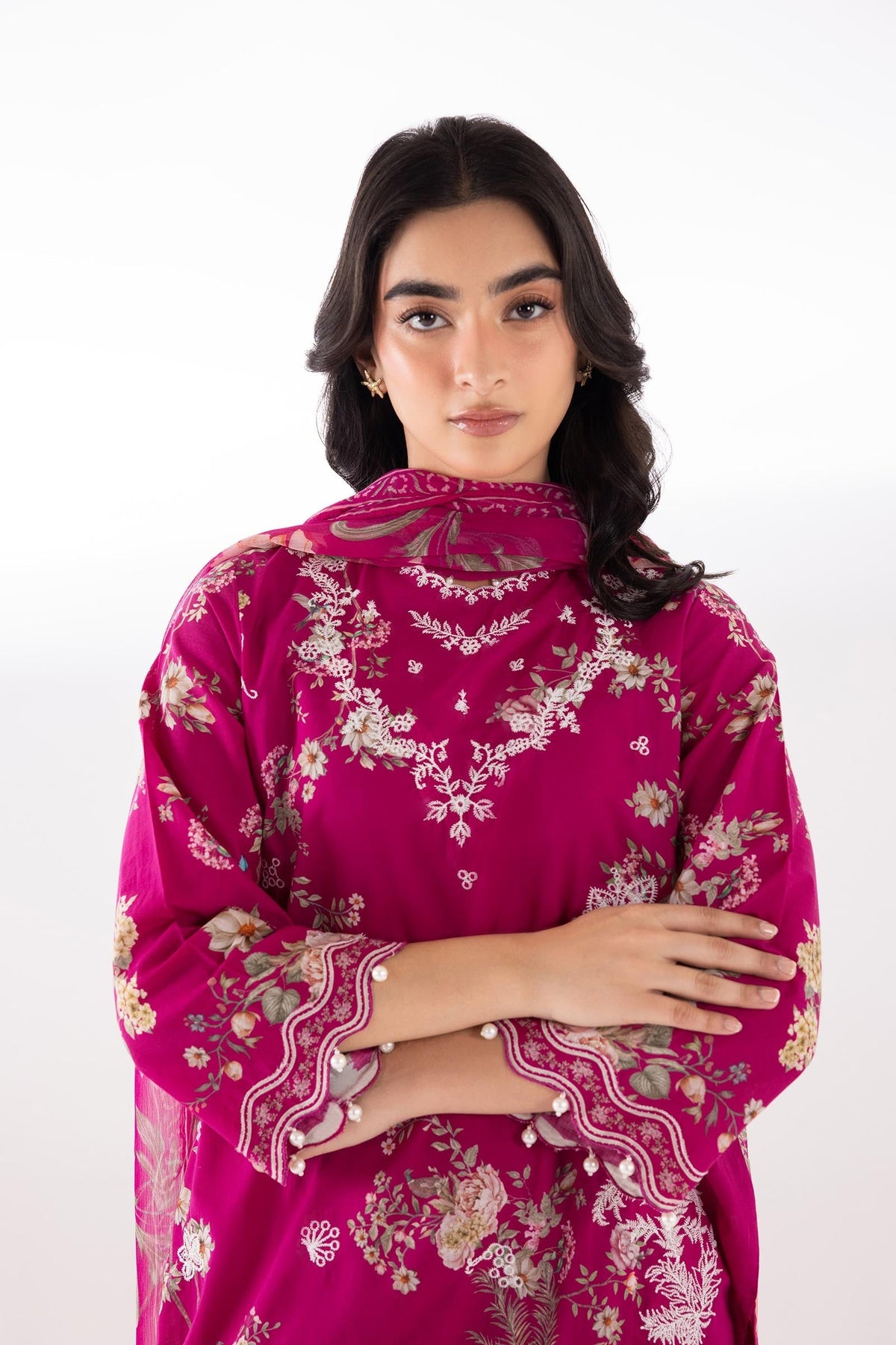 Sana Safinaz | Luxury Pret | Muzlin Lawn Suit SC26MUZ208AP3