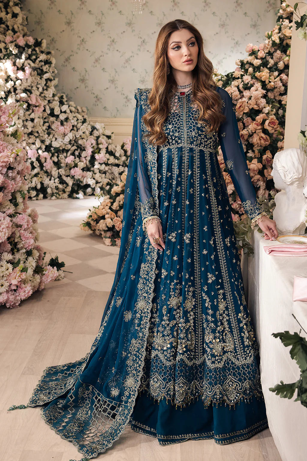 Saad Shaikh | Panache Luxury Chiffon 24 | Yumna