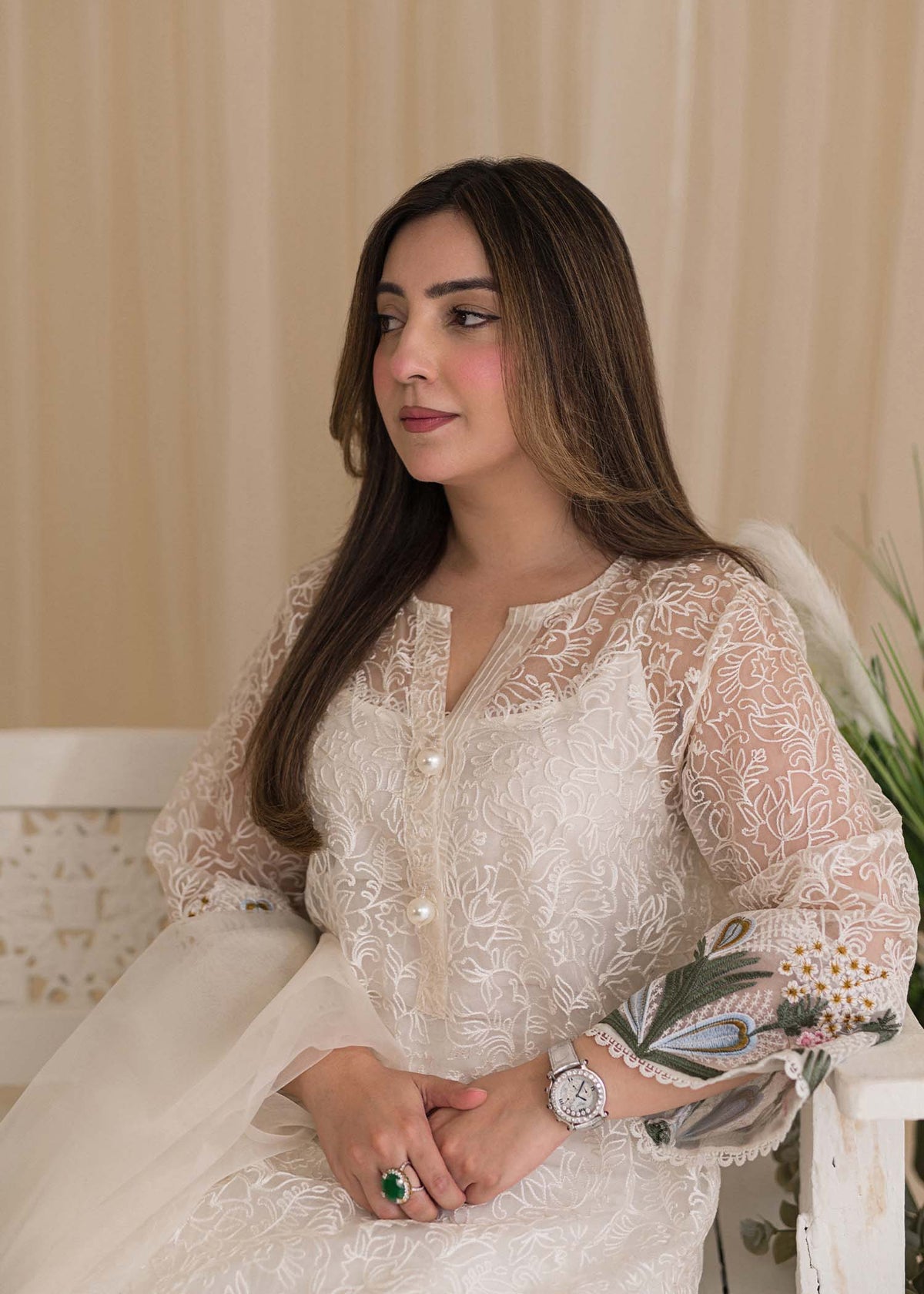 Sadaf Fawad Khan | Lyla Festive Pret | Plumeria
