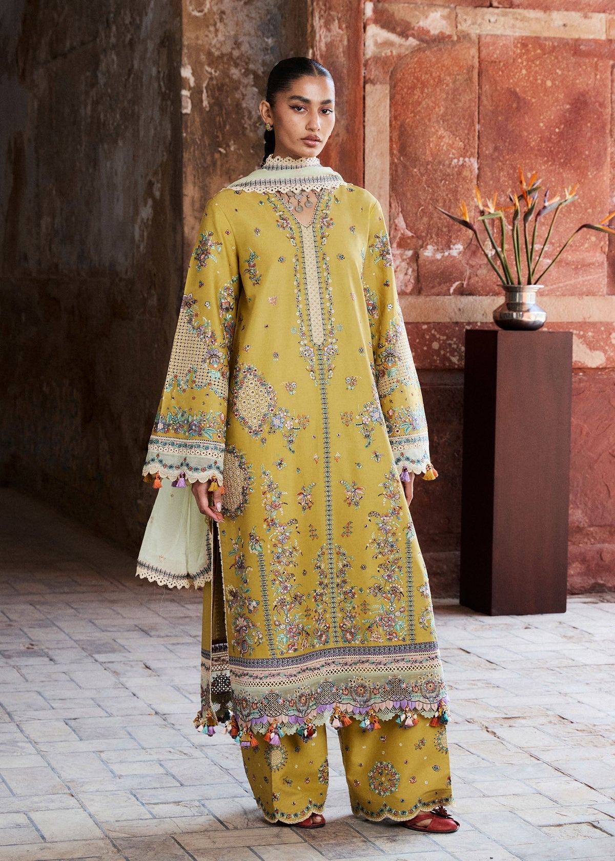 Hussain Rehar | Zan SS26 |Sari