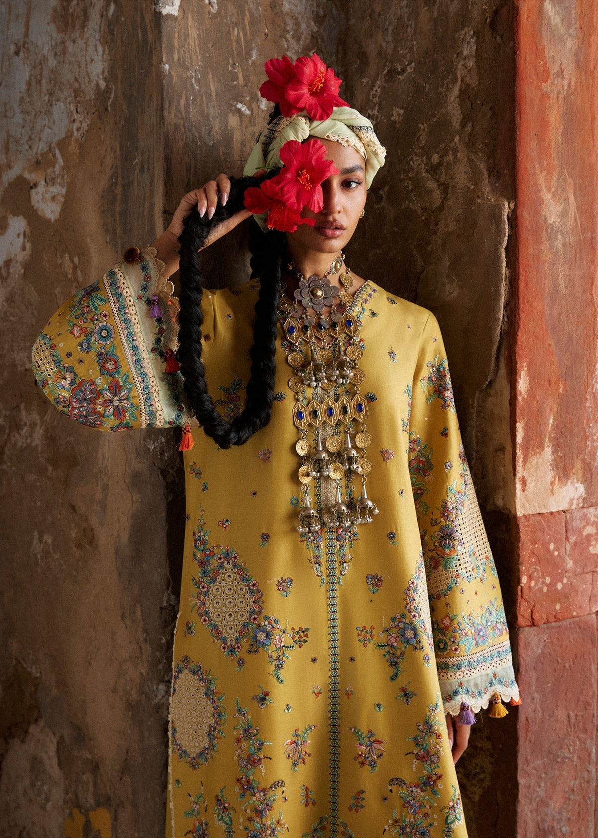 Hussain Rehar | Zan SS26 |Sari