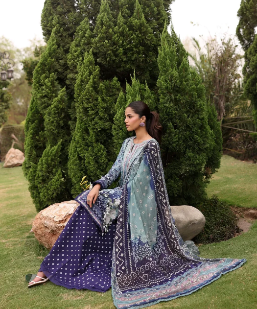 Elaf Premium | Belladore Prints Chiffon 26 |EPA-5A ECLAIR