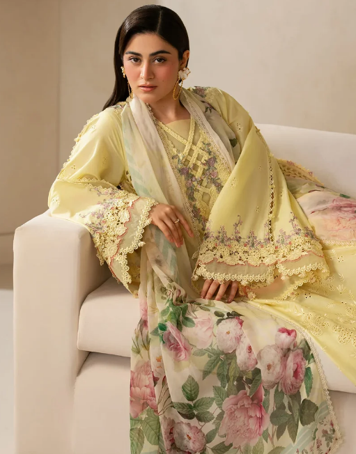 Elaf Premium | E Craft Chikankari 26 |EHC-3A SUNSTONE