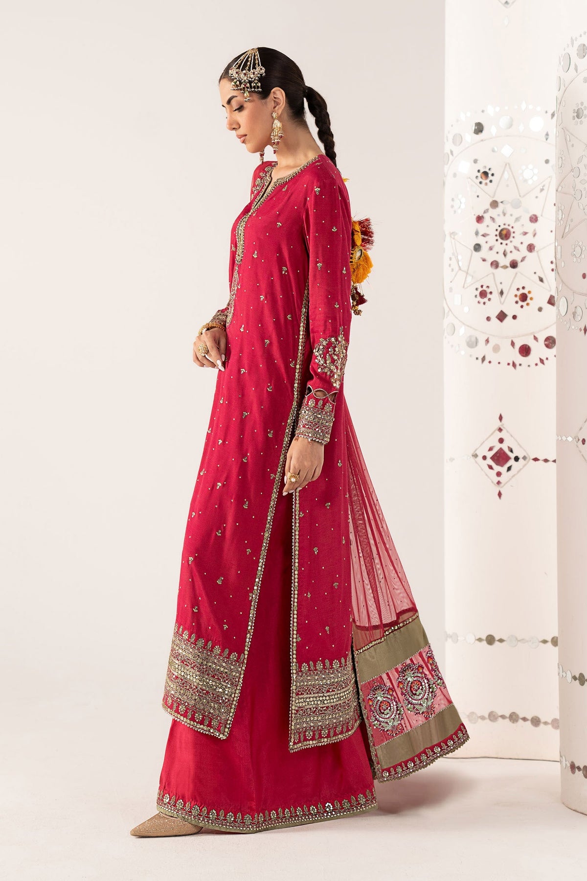 Maria B | Luxury Formals Pre Fall | SF-PF26-10-Pink