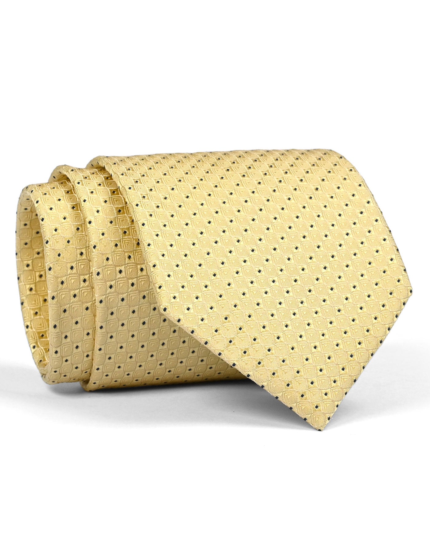 Yellow Dotted Tie