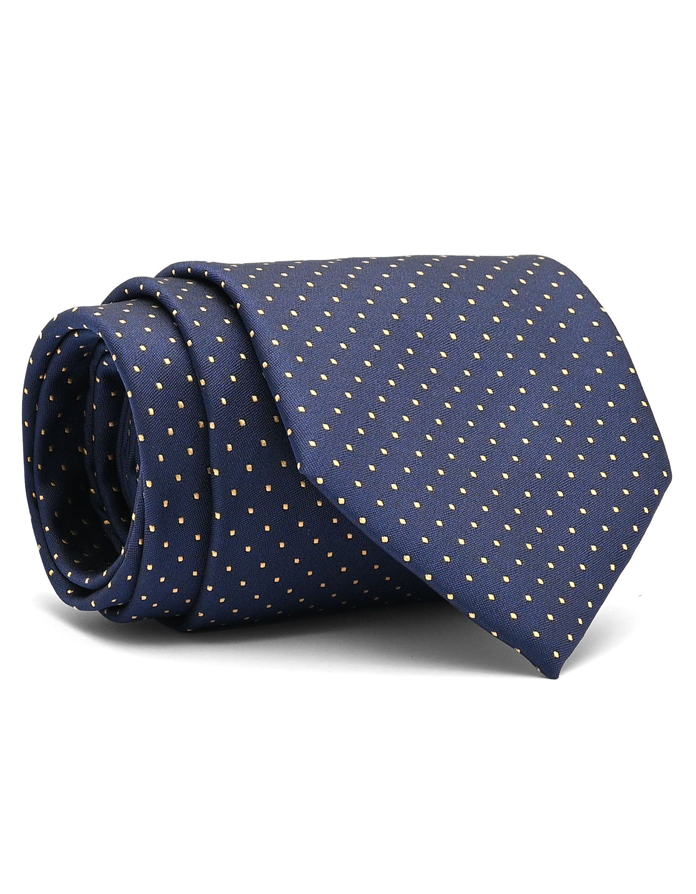 Navy Dotted Tie