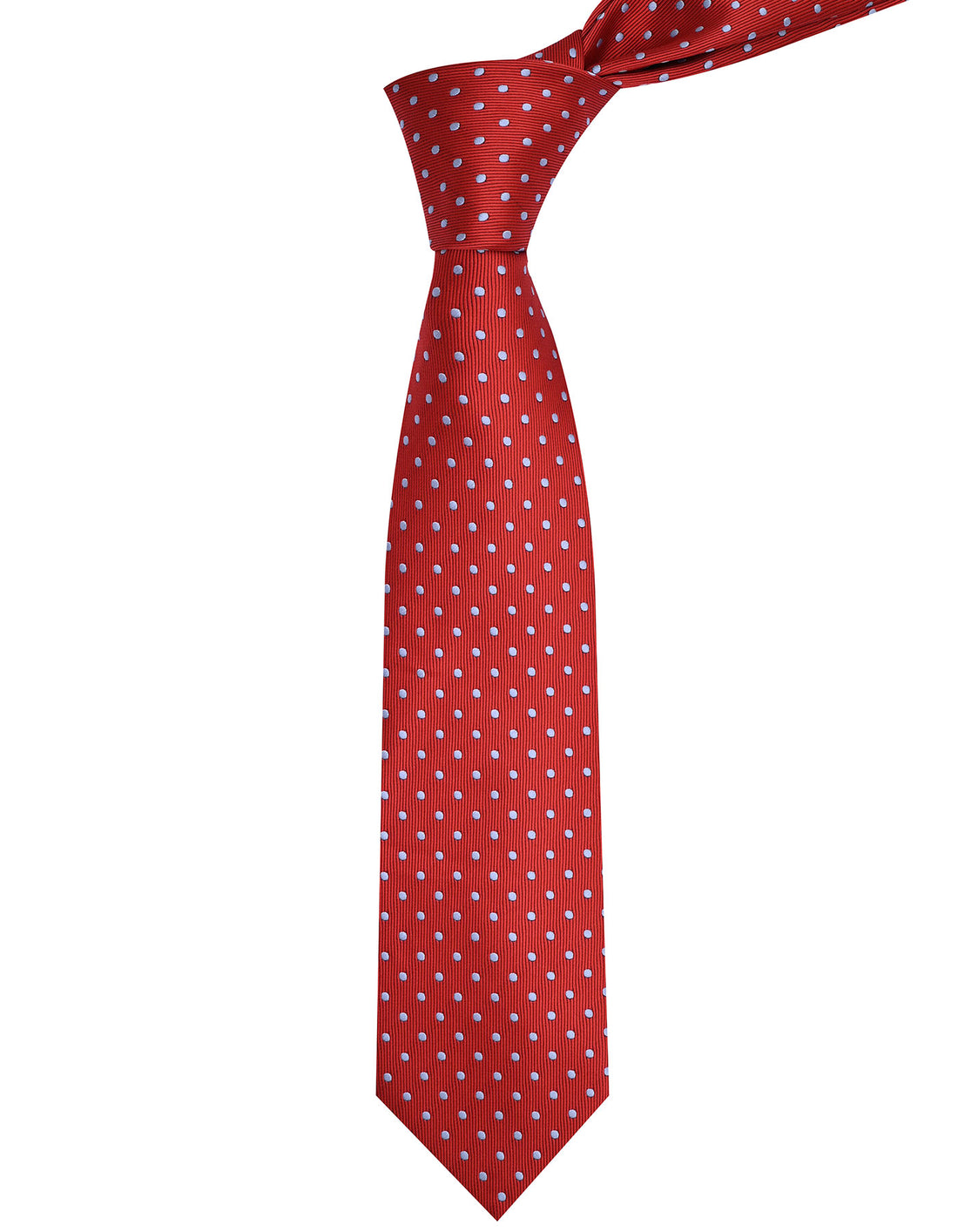 Red Dotted Tie