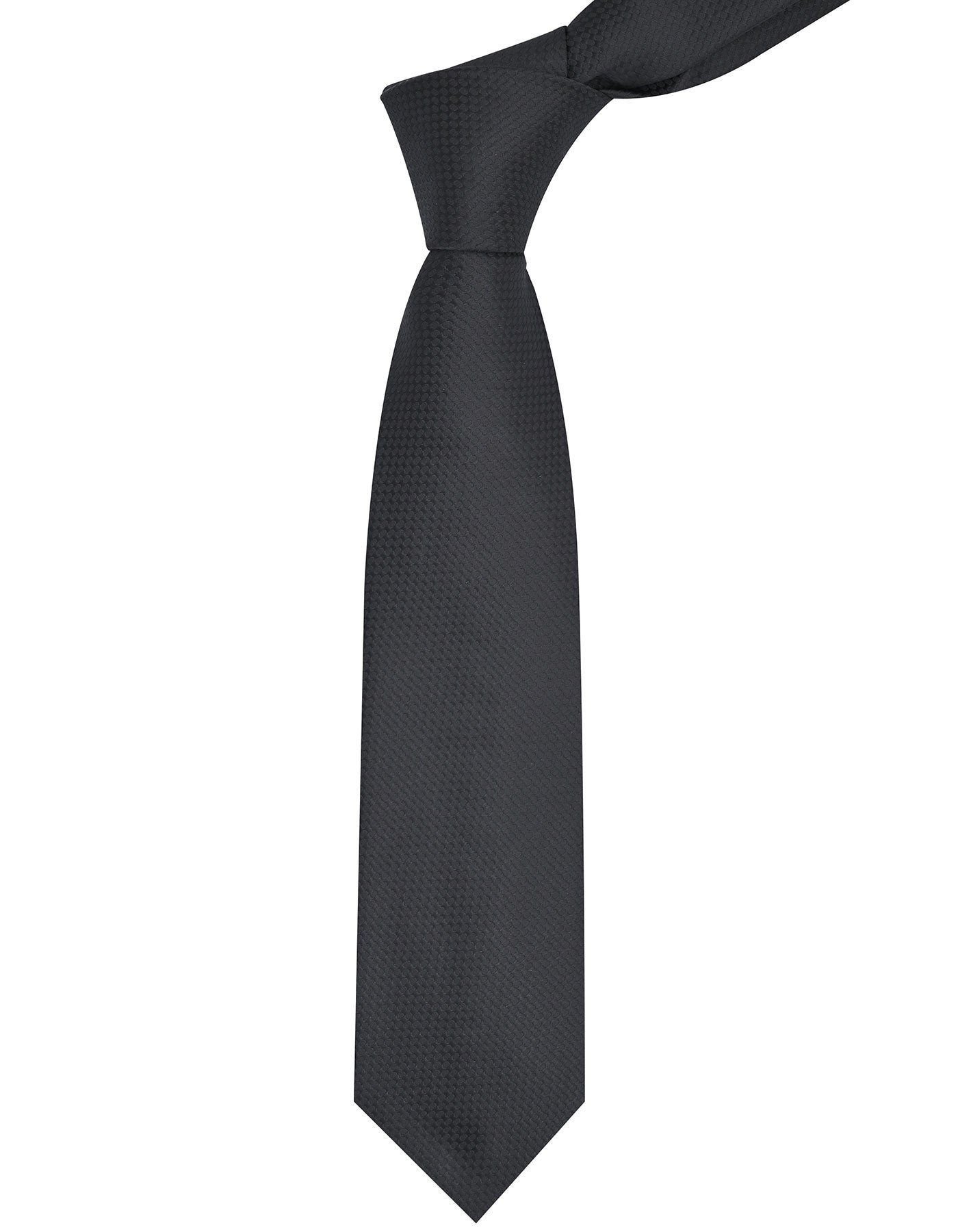 Black Geometric Tie