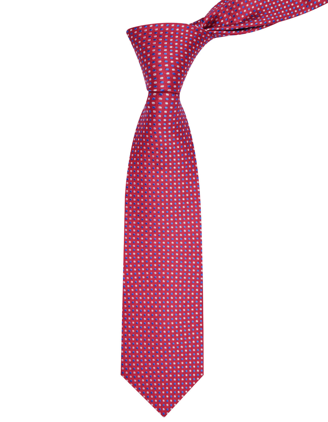 Maroon Dotted Tie