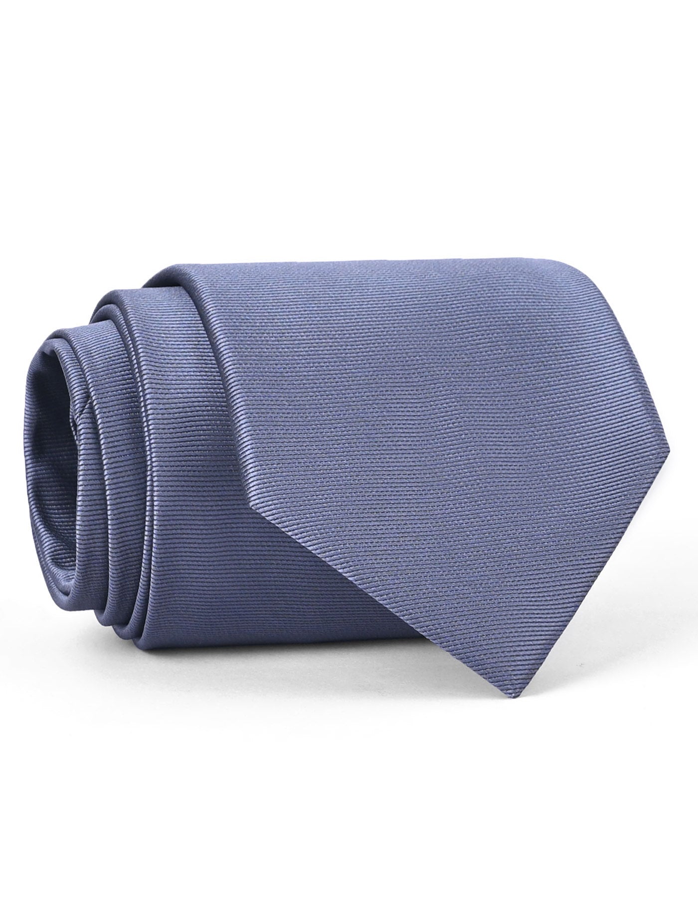 Grey Self Plain Tie