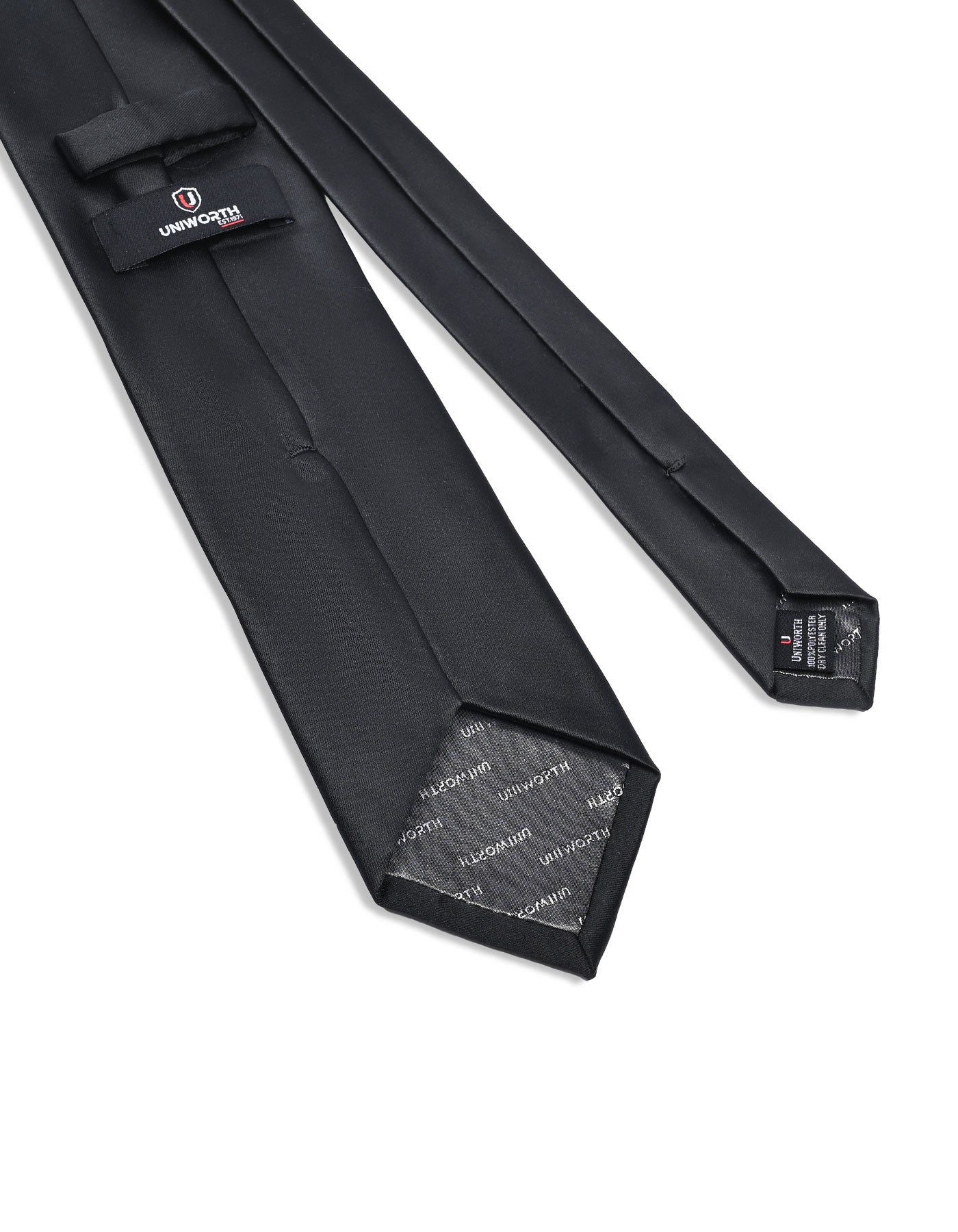 Black Plain Tie