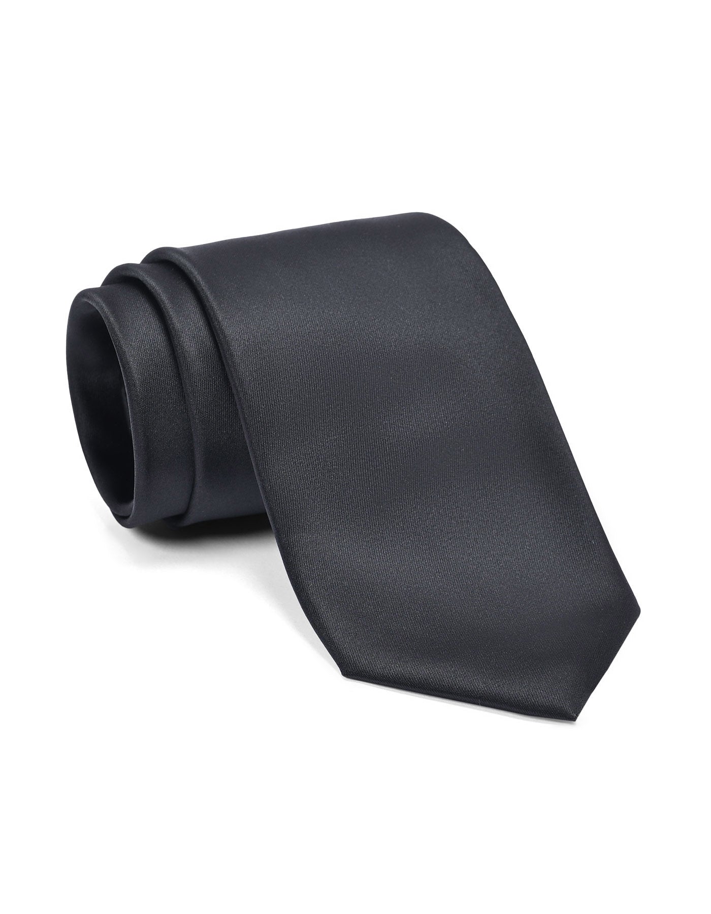 Black Plain Tie