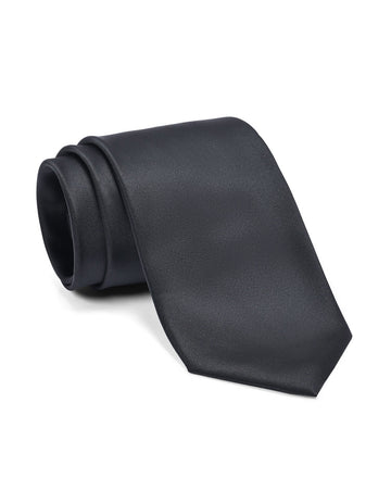 Black Plain Tie