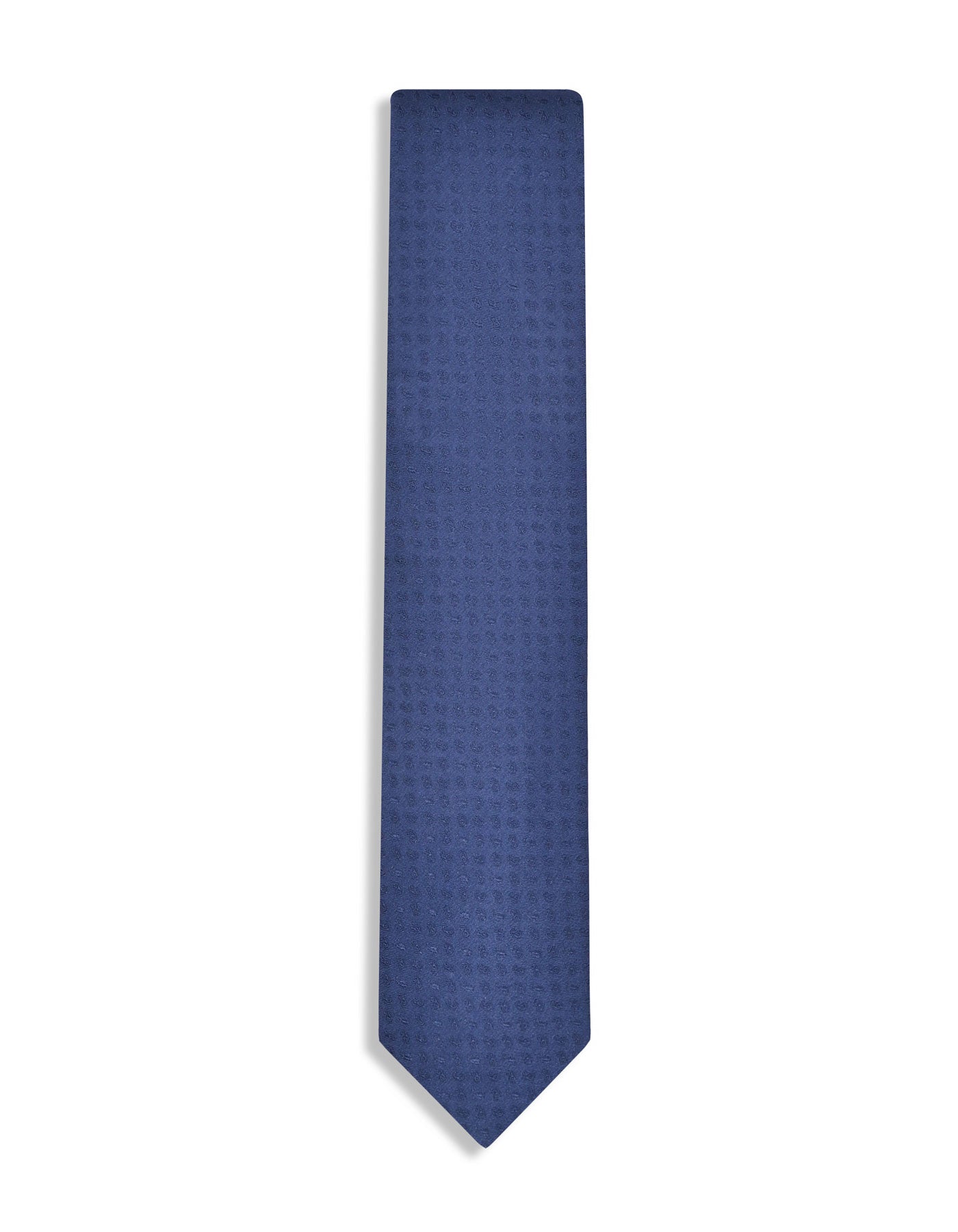 Navy Paisley Tie