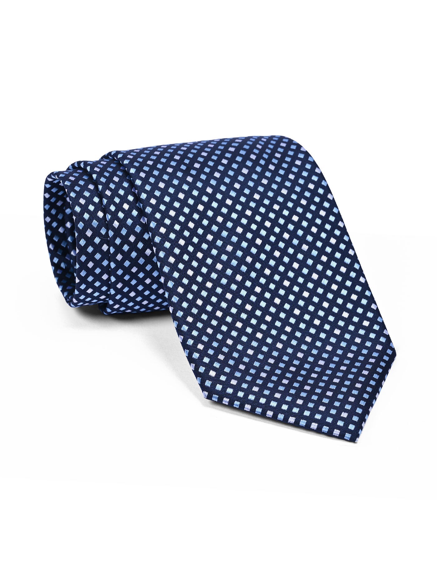 Navy Geometric Tie SKU: TIE2576