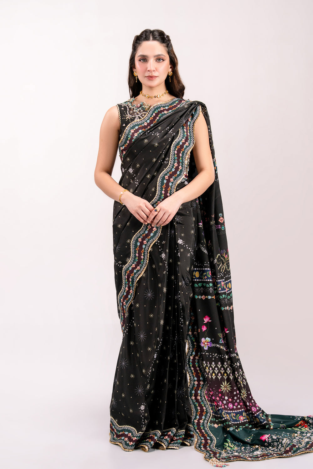 Qalamkar | Luxe Silk 26 | QSL-08 LINNEA