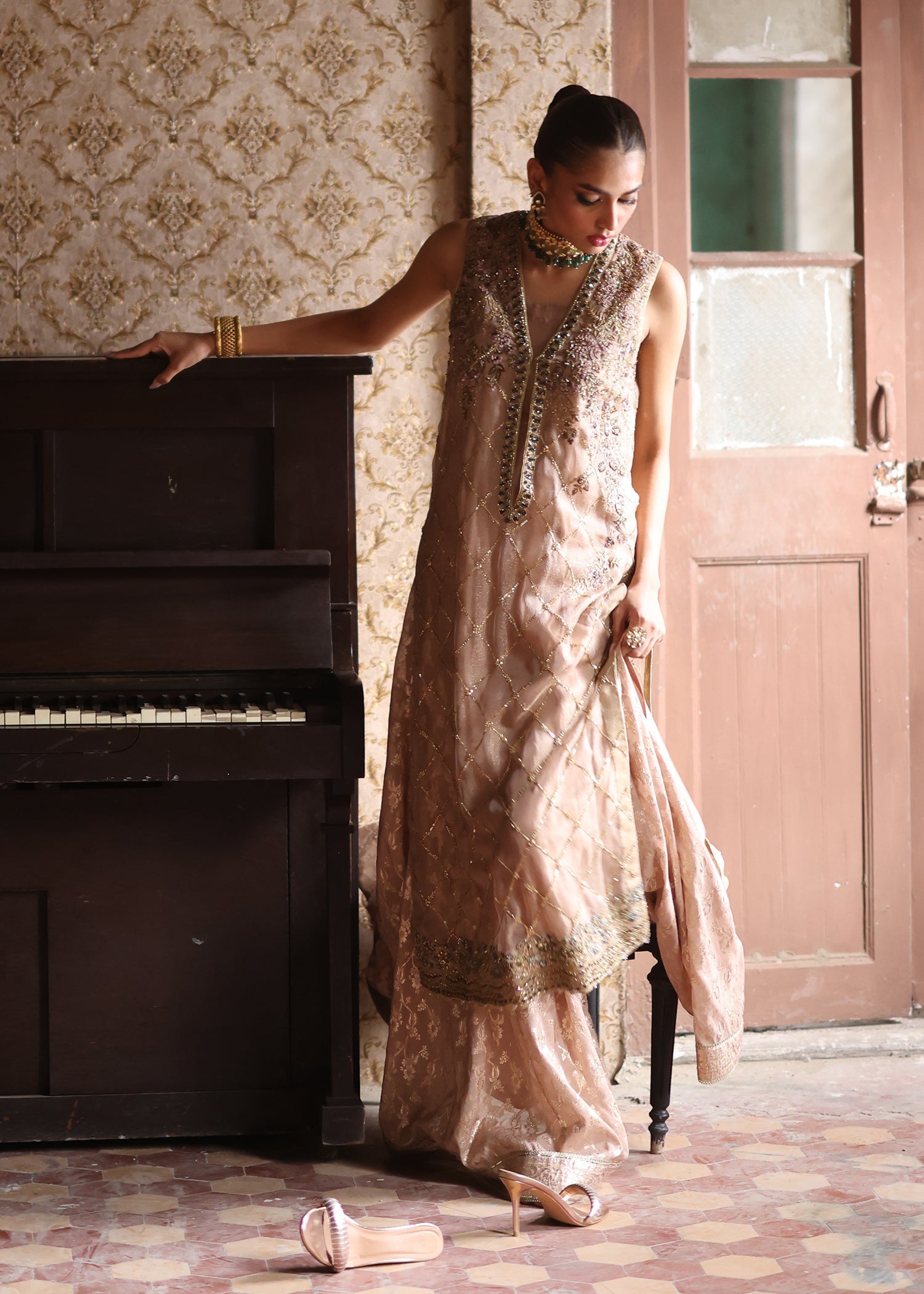 Umsha | Mehfil-e-Rang | Timeless Taupe
