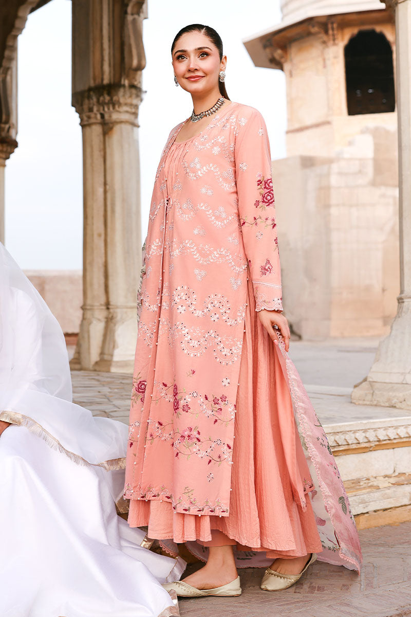 Cross Stitch | Eid Lawn 26 | DUSKY ROSE