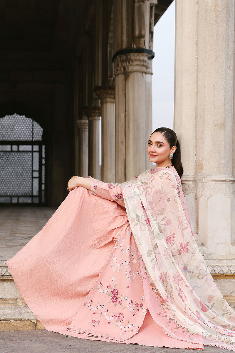 Cross Stitch | Eid Lawn 26 | DUSKY ROSE