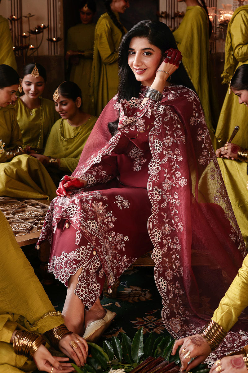 Cross Stitch | Eid Lawn 26 | CRIMSON DRAPE