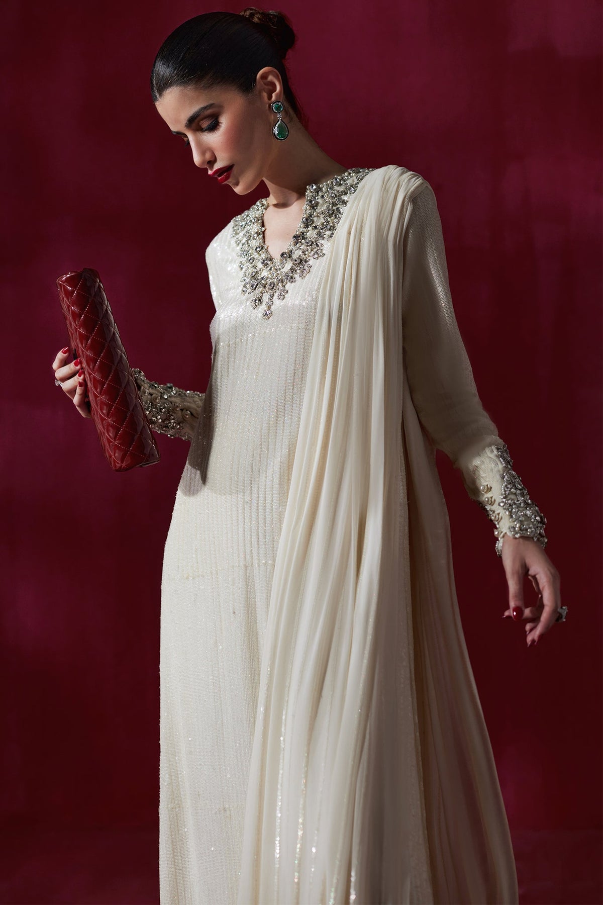 Elan | Luxury Wedding Wears | POUSSIÈRE DE LUNE (EP-20997)