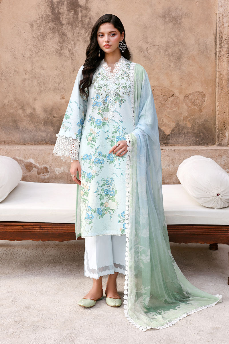 Cross Stitch | Eid Lawn 26 | SEAFOAM TREASURE