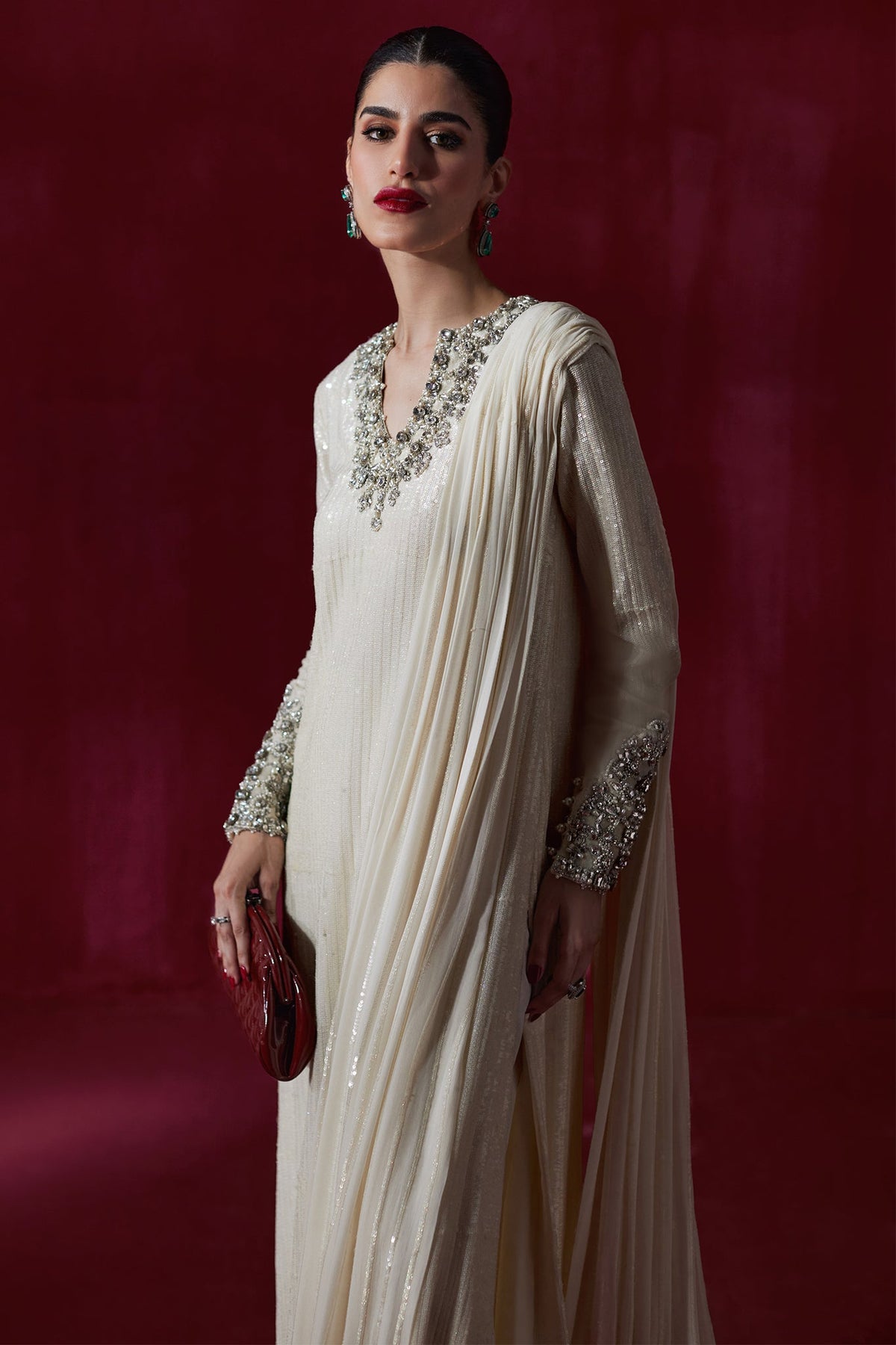 Elan | Luxury Wedding Wears | POUSSIÈRE DE LUNE (EP-20997)