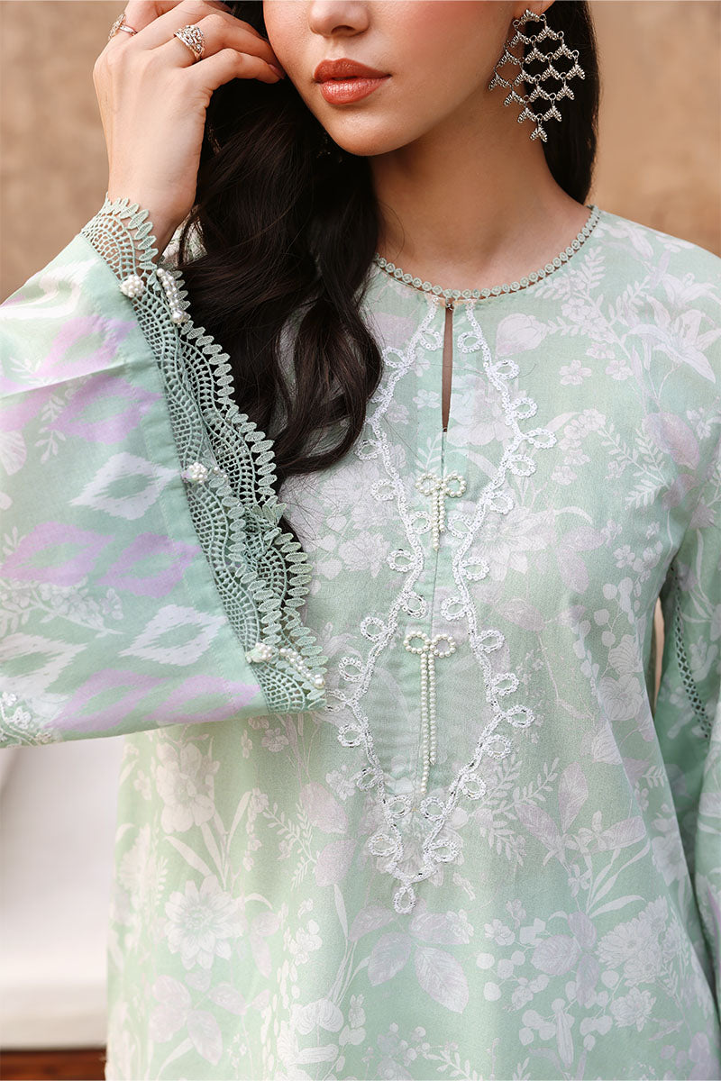 Cross Stitch | Eid Lawn 26 | SAGE GREEN