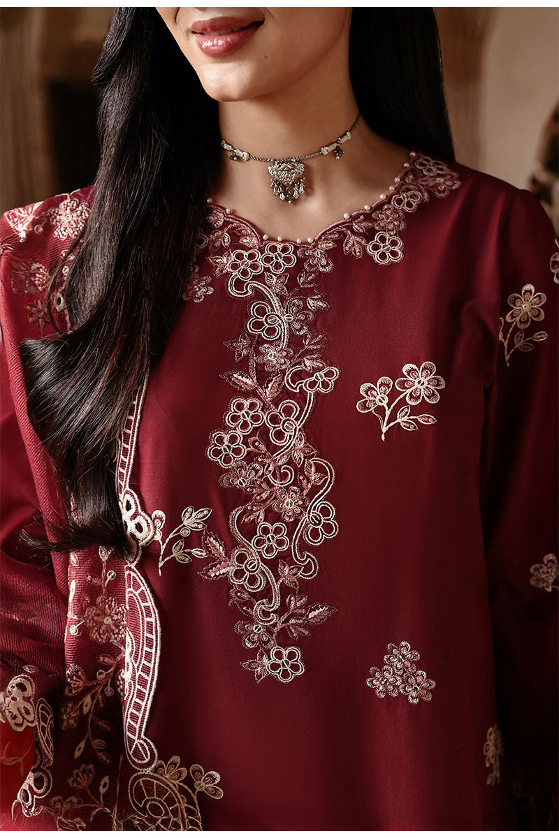 Cross Stitch | Eid Lawn 26 | CRIMSON DRAPE