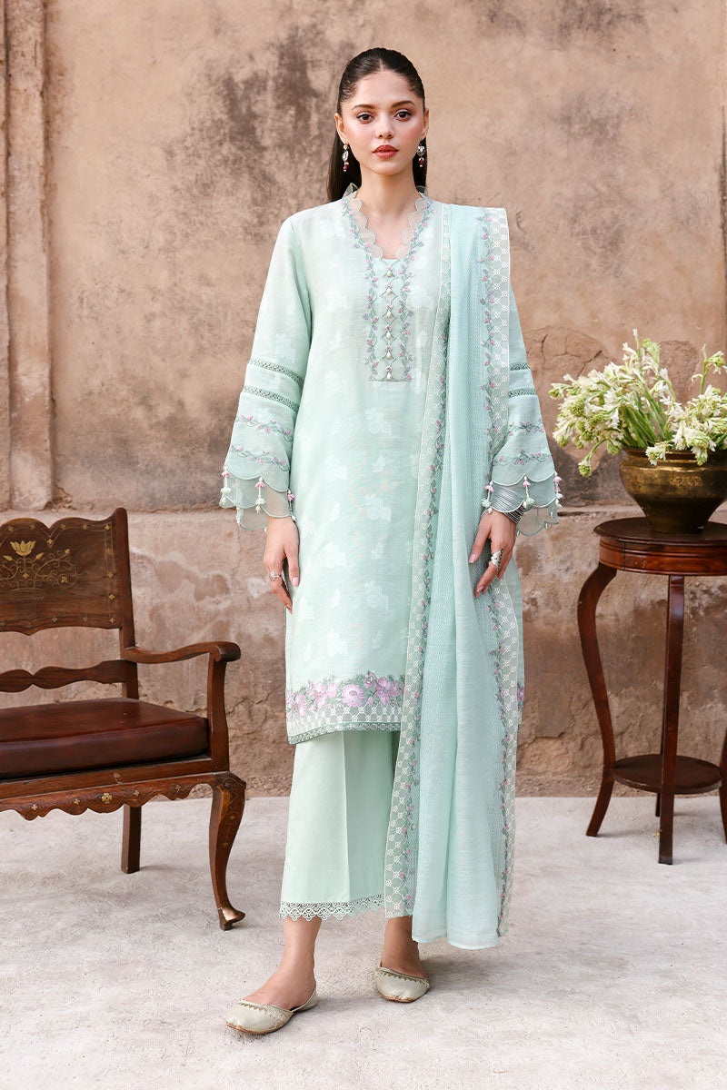 Cross Stitch | Eid Lawn 26 | MISTY MINT