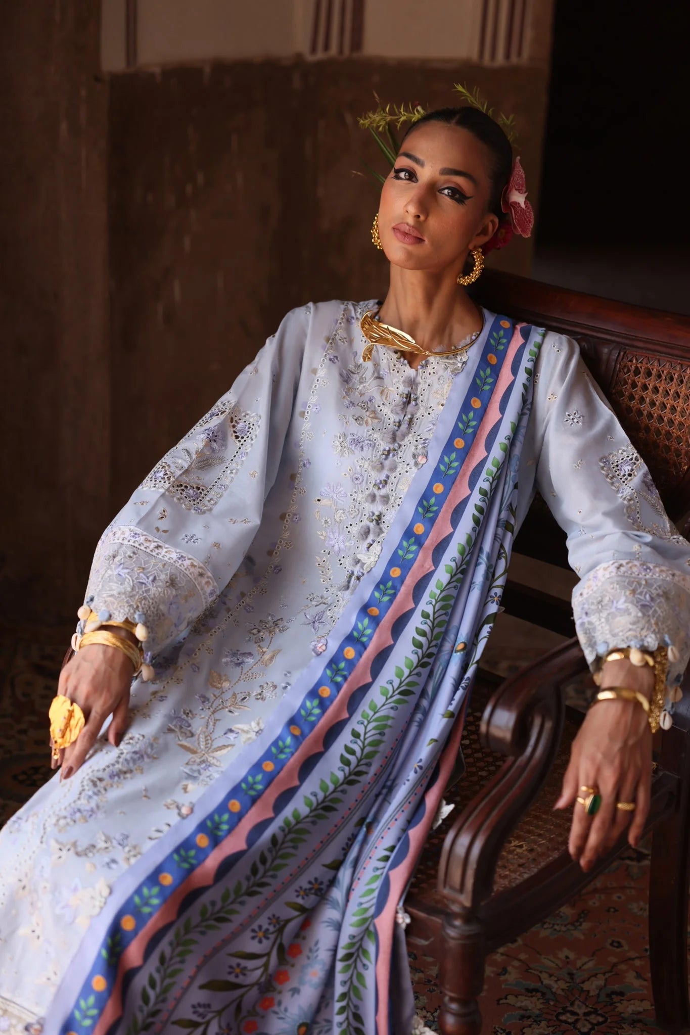 Elan | Luxury Lawn 25 | SERENE (EL25-01 B)