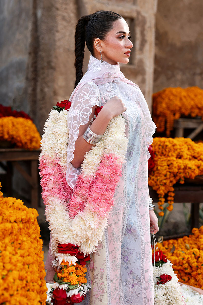 Cross Stitch | Eid Lawn 26 | ROSE VEIL