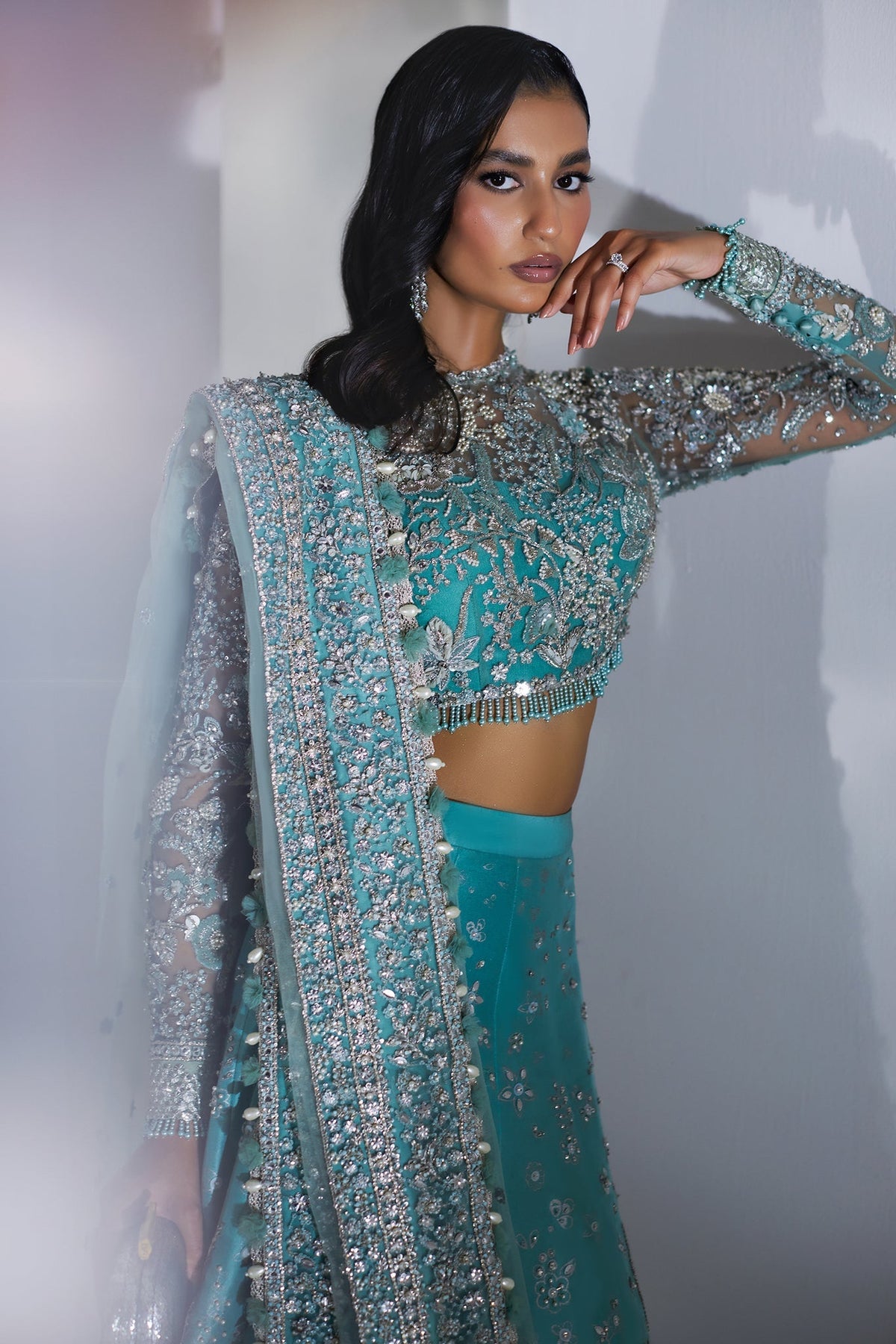 Elan | Luxury Wedding Wears | ÉTINCELLE DE CRISTAL (EP-21007)