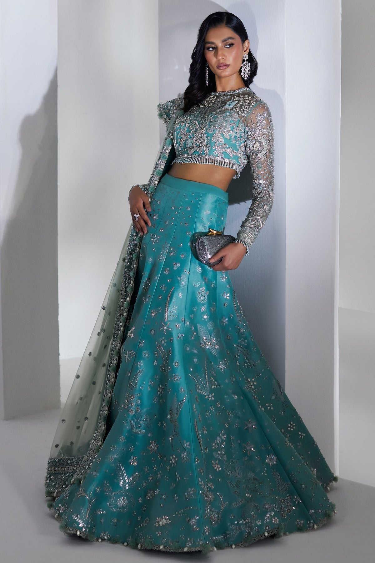 Elan | Luxury Wedding Wears | ÉTINCELLE DE CRISTAL (EP-21007)